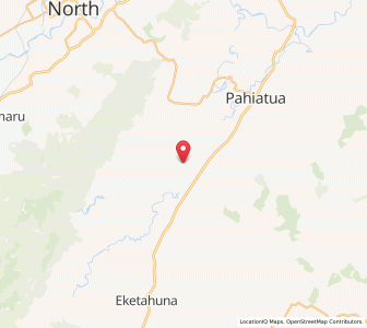 Map of Mangamaire, Manawatu-Wanganui