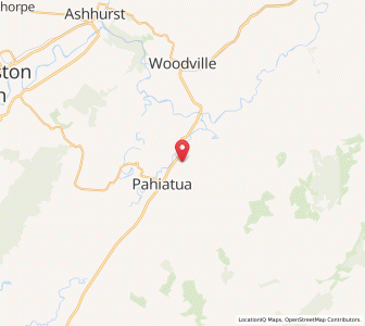 Map of Mangatainoka, Manawatu-Wanganui