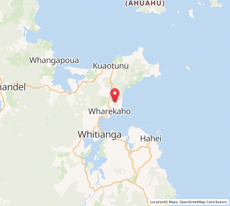 Map of Mangatawhiri, Waikato
