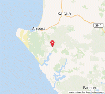 Map of Manukau, Northland