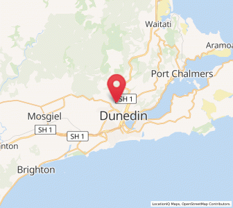 Map of Maori Hill, Otago