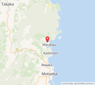 Map of Marahau, Nelson