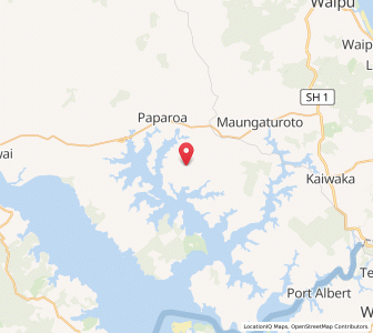 Map of Marohemo, Northland