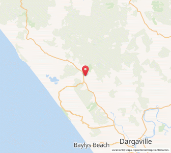 Map of Maropiu, Northland