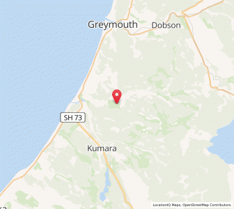 Map of Marsden, West Coast