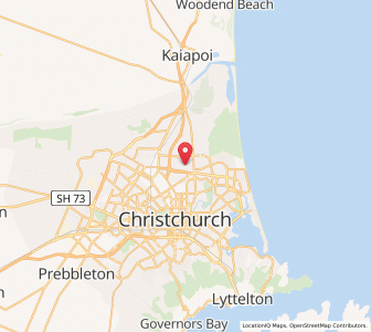 Map of Marshland, Canterbury