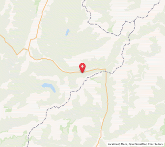 Map of Maruia Springs, West Coast