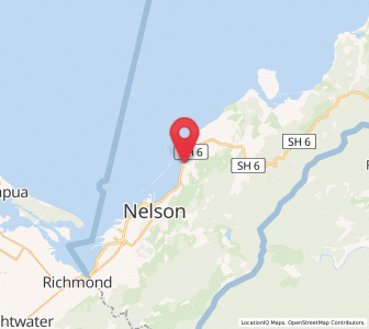 Map of Marybank, Nelson