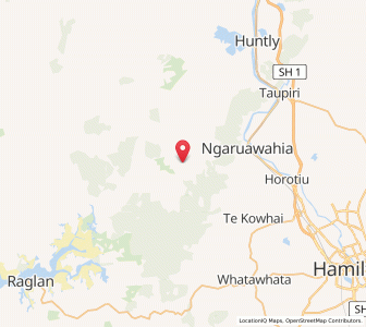 Map of Massey Glen, Waikato