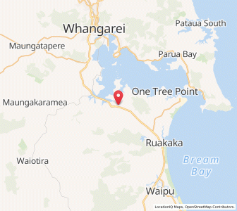 Map of Mata, Northland