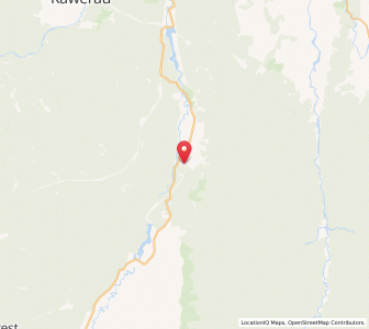Map of Matahina, Bay of Plenty