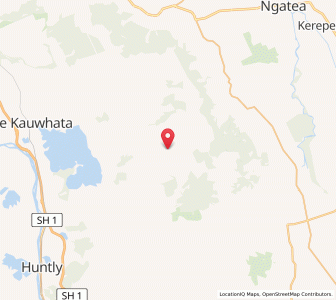 Map of Matahuru, Waikato