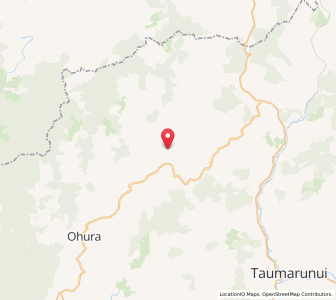 Map of Matiere, Manawatu-Wanganui