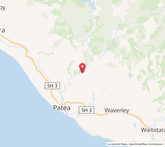 Map of Matukuroa, Taranaki