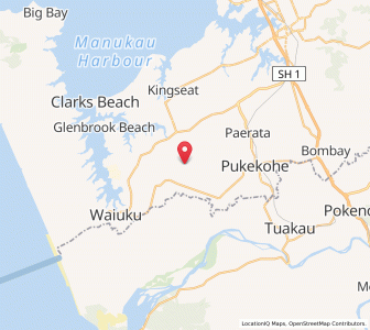 Map of Mauku, Auckland