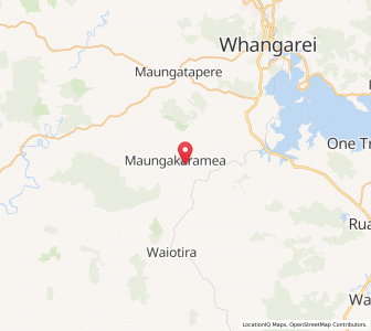 Map of Maungakaramea, Northland