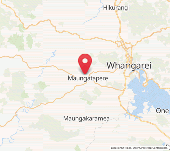 Map of Maungatapere, Northland
