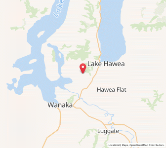 Map of Maungawera, Otago