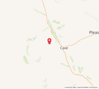 Map of Mawaro, Canterbury