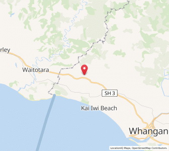 Map of Maxwell, Manawatu-Wanganui