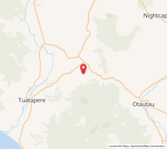 Map of Merrivale, Southland