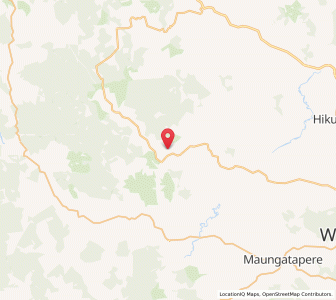 Map of Moengawahine, Northland