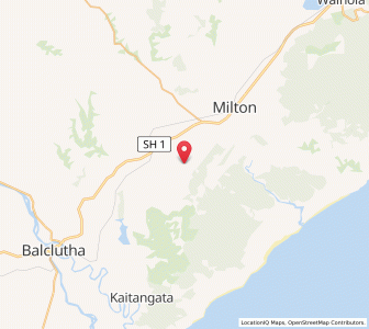 Map of Moneymore, Otago