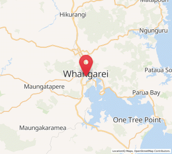 Map of Morningside, Northland