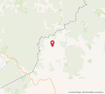 Map of Motu, Gisborne