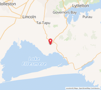 Map of Motukarara, Canterbury