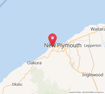 Map of Moturoa, Taranaki