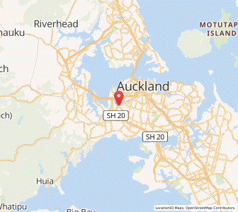 Map of Mount Albert, Auckland