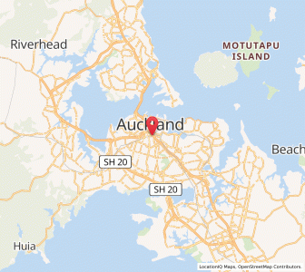 Map of Mount Eden, Auckland