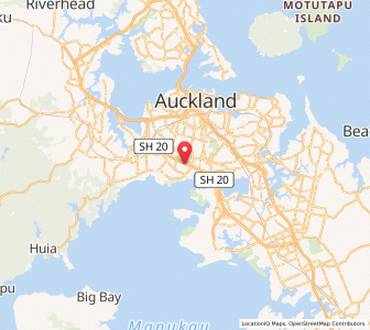 Map of Mount Roskill, Auckland