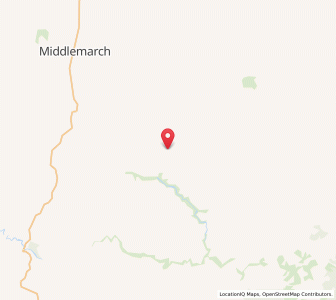 Map of Mount Stoker, Otago