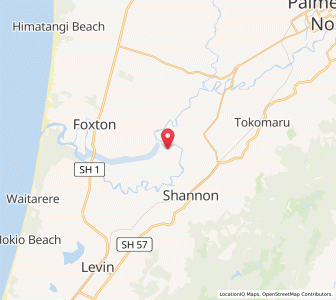 Map of Moutoa, Manawatu-Wanganui