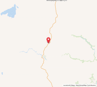 Map of Mowhiti, Otago