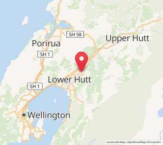 Map of Naenae, Wellington