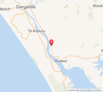 Map of Naumai, Northland