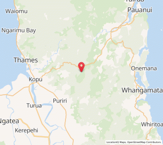 Map of Nevesville, Waikato