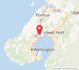 Map of Newlands, Wellington