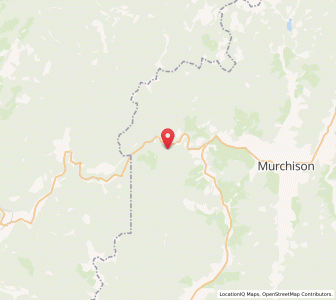 Map of Newton Flat, Tasman