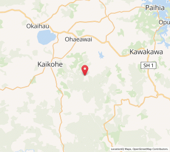 Map of Ngapipito, Northland