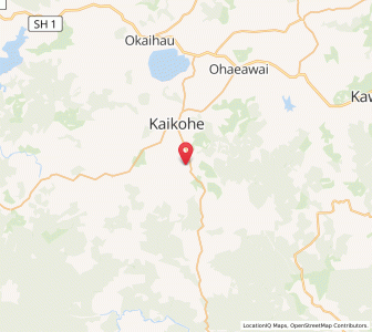 Map of Ngapuhi, Northland