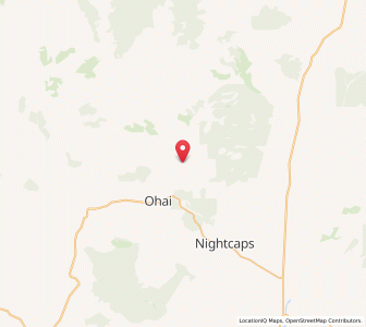 Map of Ngaro, Southland