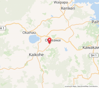 Map of Ngawha, Northland