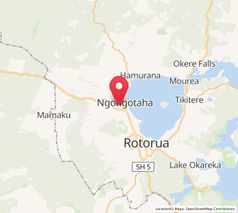 Map of Ngongotaha, Bay of Plenty