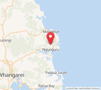 Map of Ngunguru, Northland