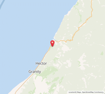 Map of Nikau, West Coast