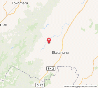Map of Nireaha, Manawatu-Wanganui